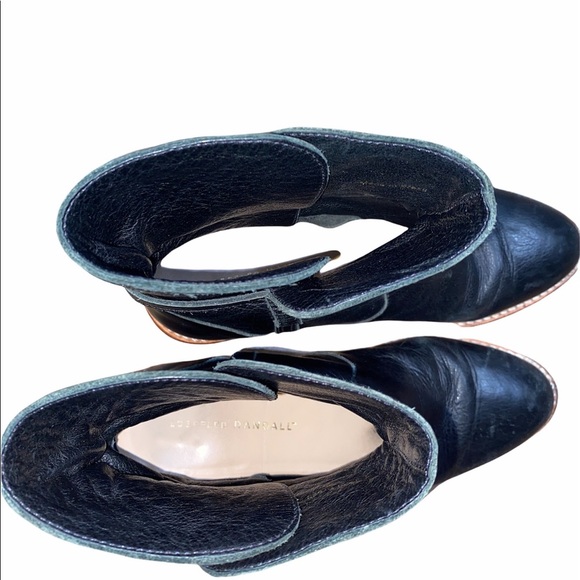 Loeffler Randall size 5 1/2 black leather boots - Picture 6 of 11